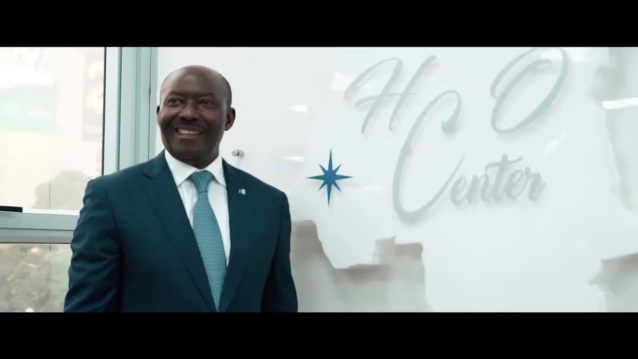 Visite à Kinshasa du PDG du Groupe BGFIBank, Mr Henri-Claude Oyima.