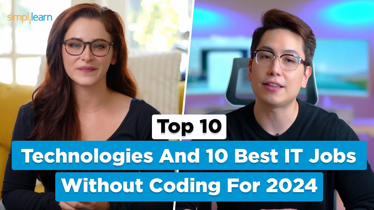 Top 10 Technologies And 10 Best IT Jobs Without Coding For 2026 | Simplilearn