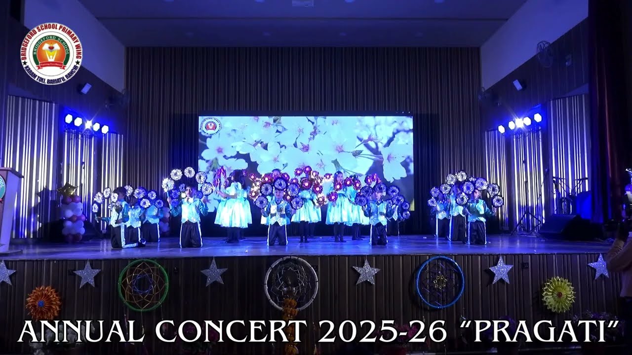 Rhythmic Dreamers ~ Dance by Primary kids at School Annual Function 2025-26