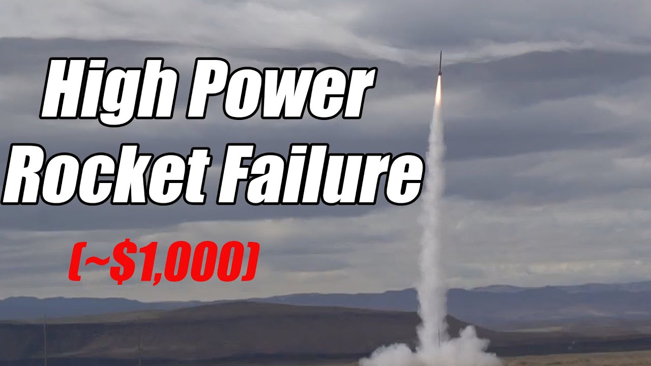 M Motor High Power Rocket Flight Goes Bad (Final Flight of My Punisher 4)