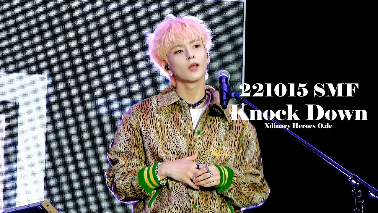 [4K] 221015 서울뮤직페스티벌 오드 'KNOCK DOWN' 직캠 엑스디너리히어로즈 Xdinary Heroes O.de Focus