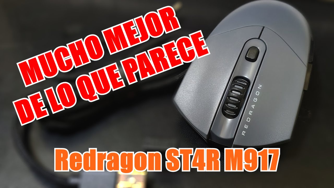 ESTE MOUSE ES MEJOR DE LO QUE PARECE | REDRAGON ST4R PRO M917 UNBOXING