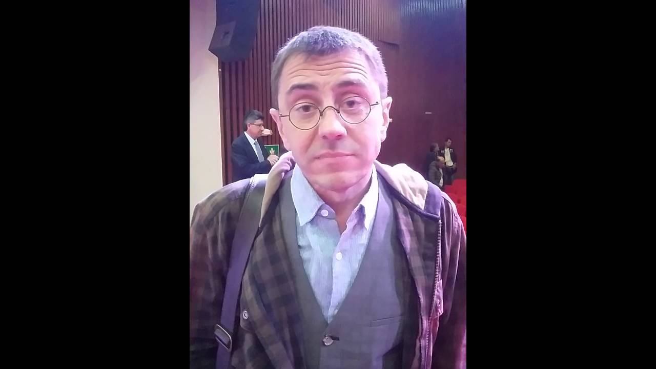 Profesor Juán Carlos Monedero, Universidad Complutense de Madrid.