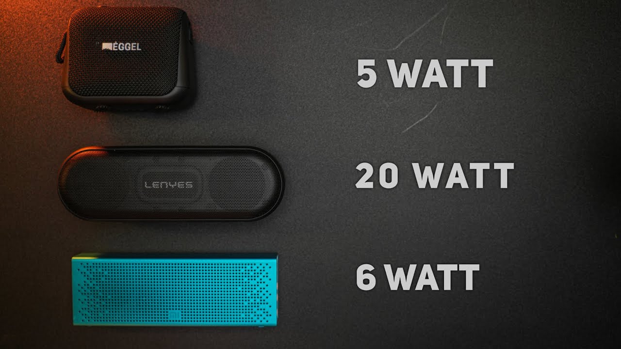 [BLIND TEST] Lenyes S819 vs Eggel fit 3 VS XIaomi bluetooth speaker