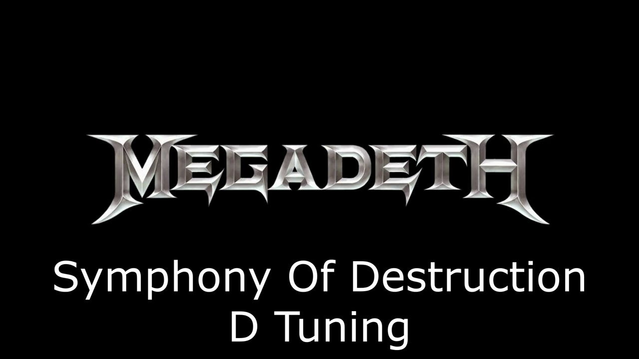 Megadeth - Symphony Of Destruction [D Tuning] HQ