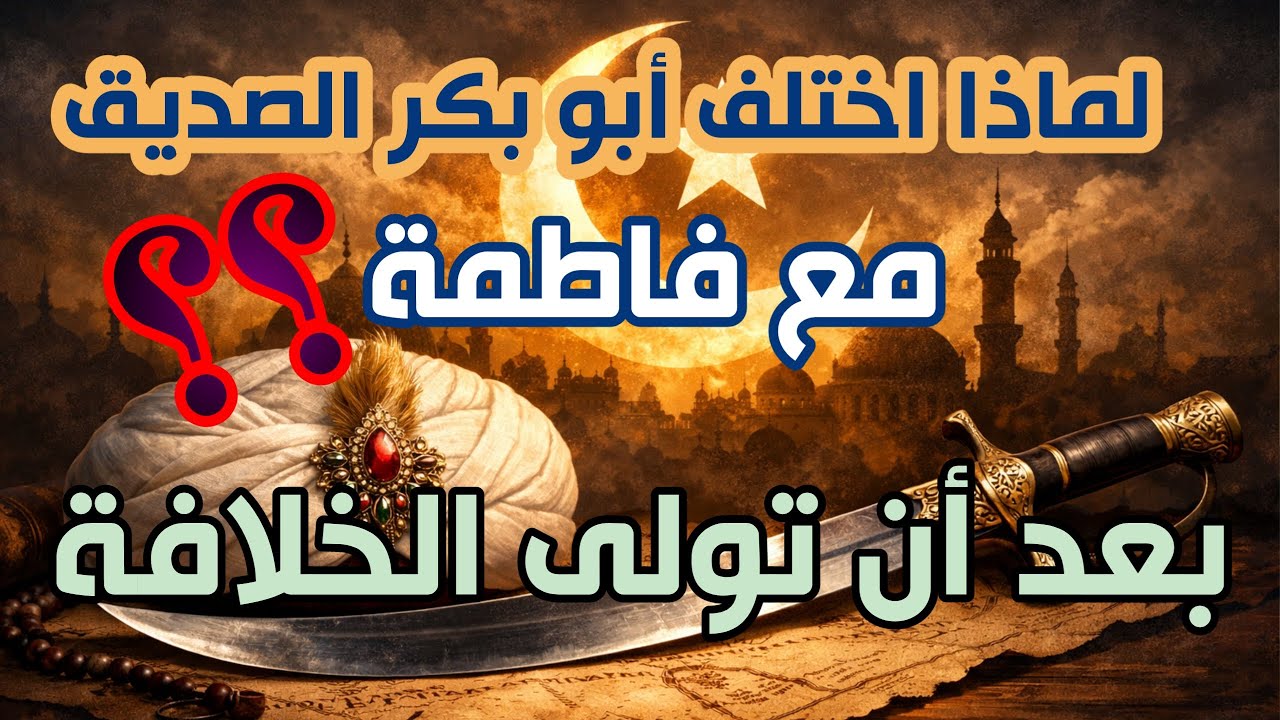 لماذا اختلف أبو بكر الصديق مع فاطمة بعد أن تولى الخلافة؟؟؟