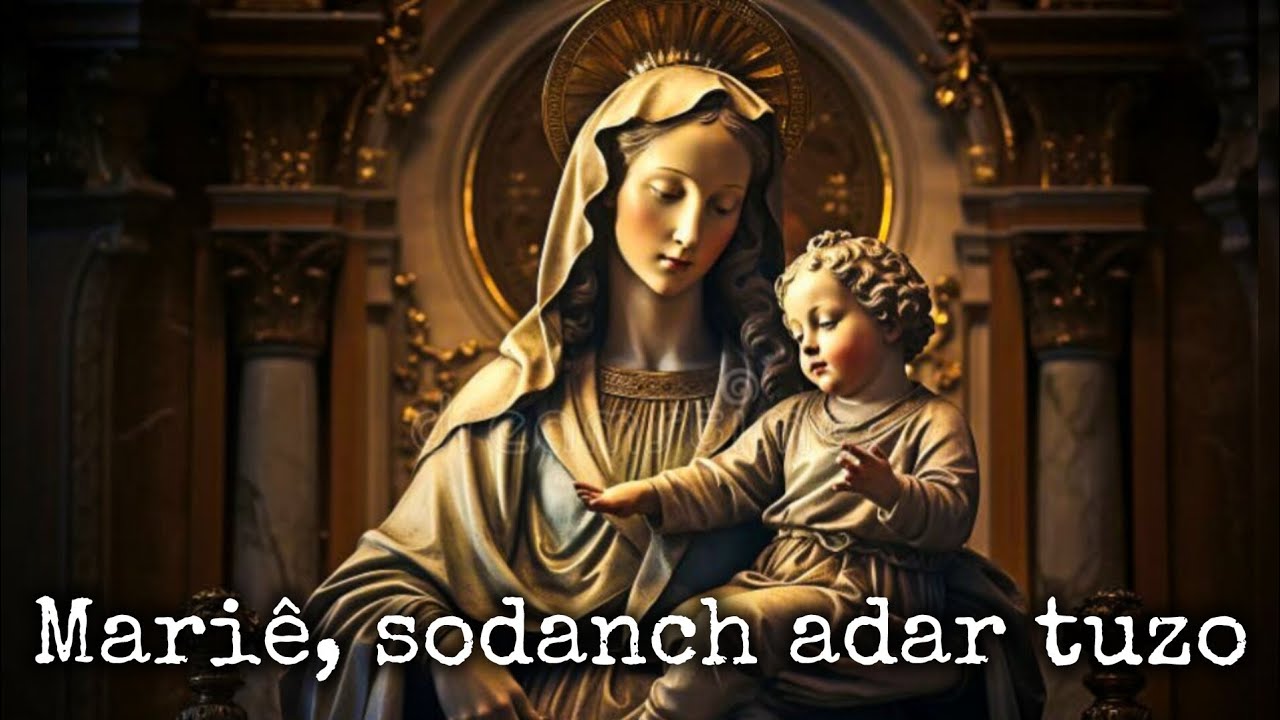 Mariê, Sodanch Adar Tuzo | Hymn to Our Blessed Virgin Mary | Konkani Hymn | Erisha Franco