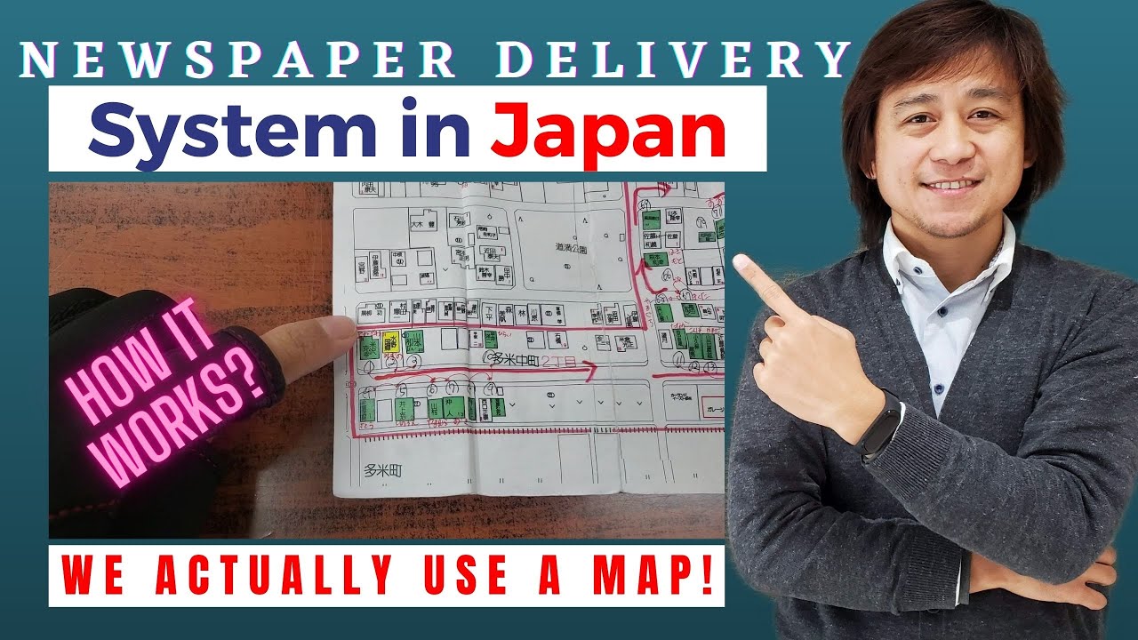 Newspaper delivery system in Japan | How it works?