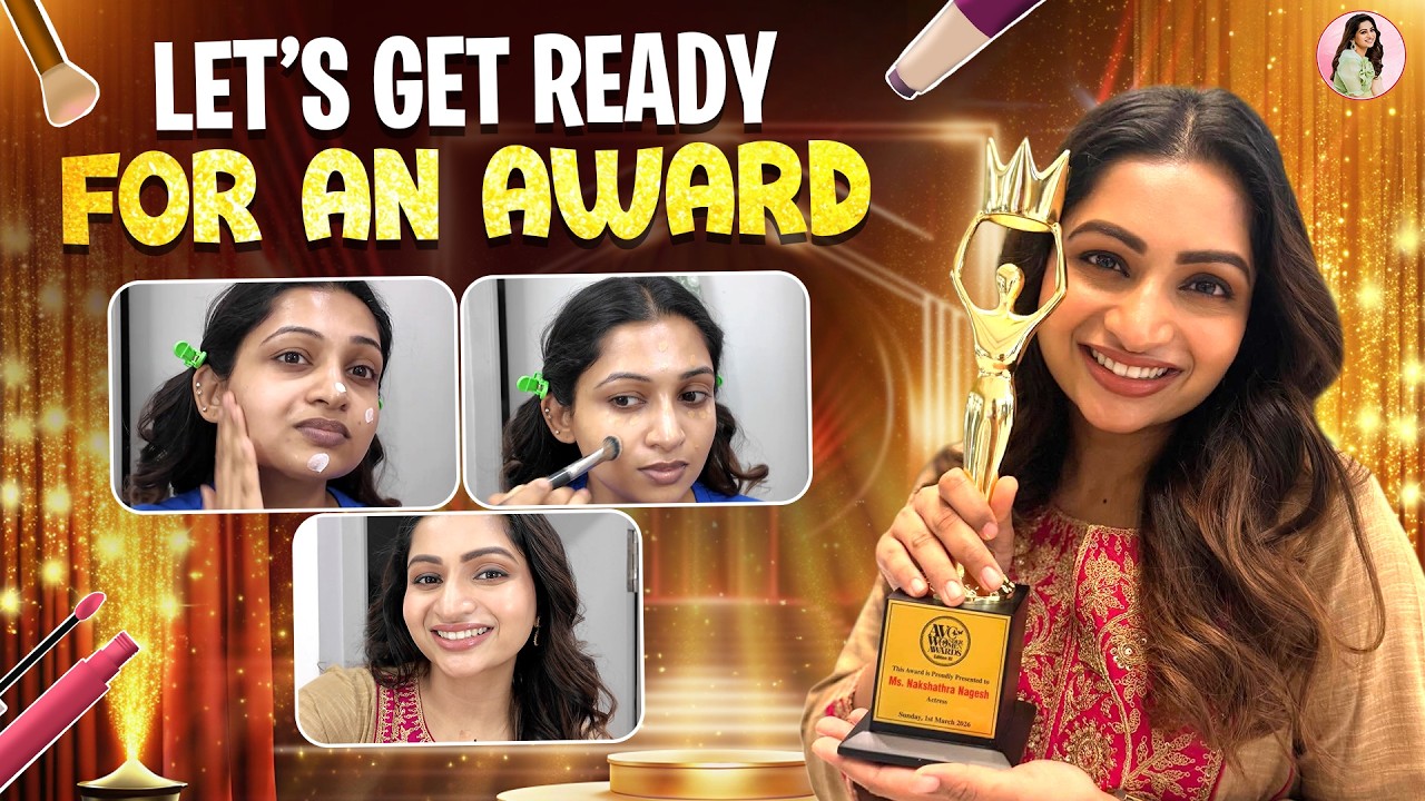Come With Me to an Award Show | Nakshathra Nagesh