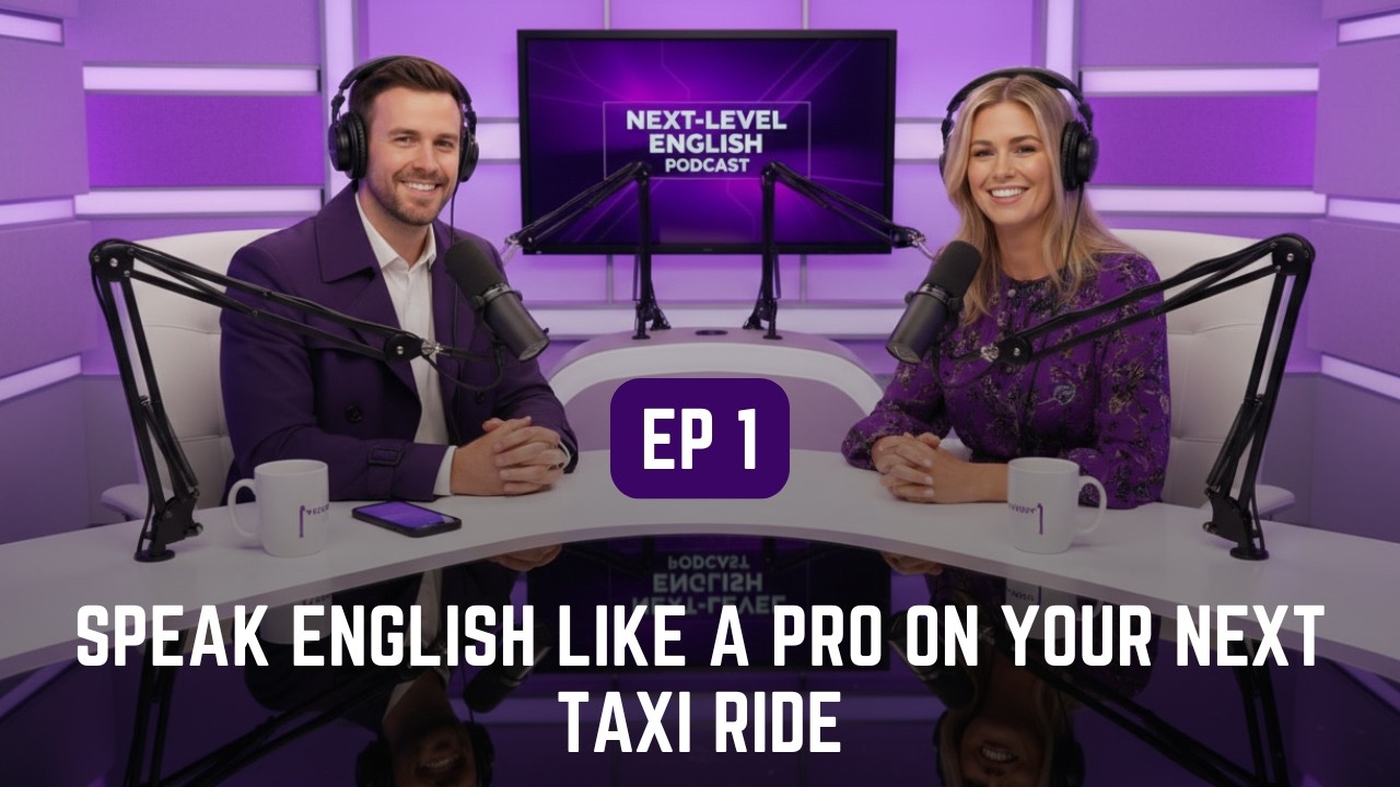 English For Taxi Rides EP 1 | Speak Confidently with Drivers