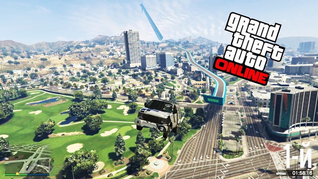 Топовый Скилл-тесты в GTA Online ( GTA 5 - Смешные моменты)