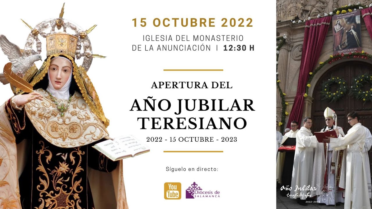 APERTURA DEL AÑO JUBILAR TERESIANO
