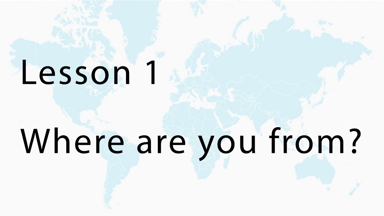 Teochew conversation - Lesson 1 - Where are you from?