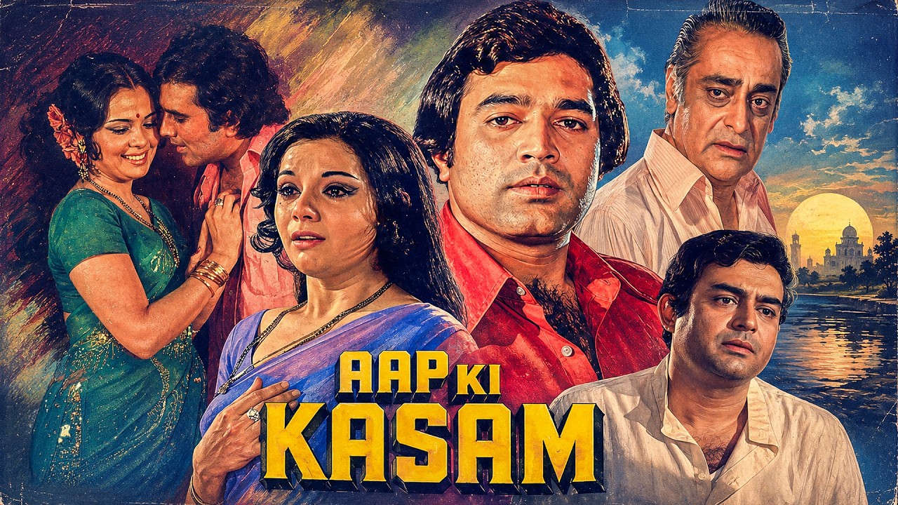 Aap Ki Kasam (1974) Superhit Hindi Movie | Rajesh Khanna | Mumtaz | Sanjeev Kumar | Romantic Movie