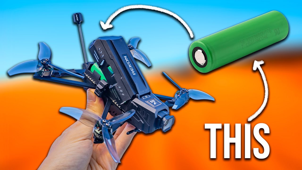 Этот странный FPV-дрон работает только от одного типа батареи... Rekon 35 V2