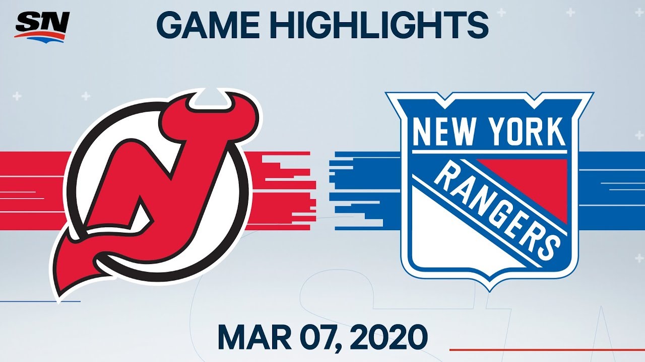 NHL Highlights | Devils vs Rangers &ndash; Mar. 7, 2020