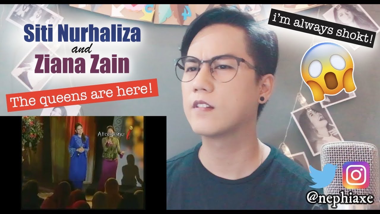 Siti Nurhaliza and Ziana Zain - Kemelut Di Muara Kasih (Nazam Lebaran CT) | REACTION