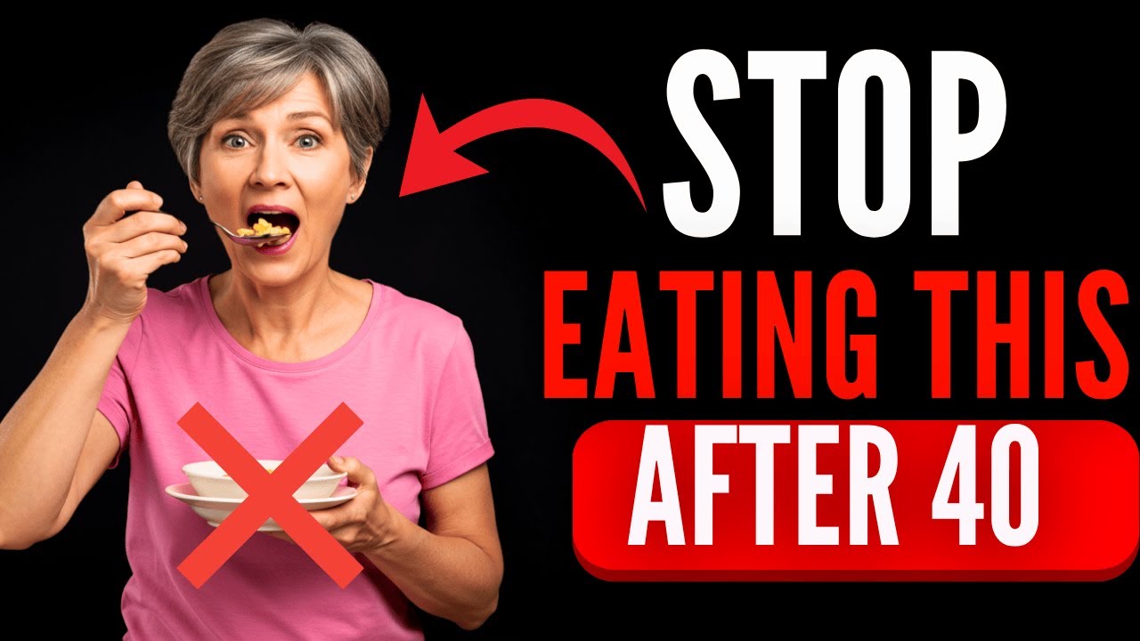 STOP Eating These 11 Foods After 40 - They're Making Menopause WORSE!