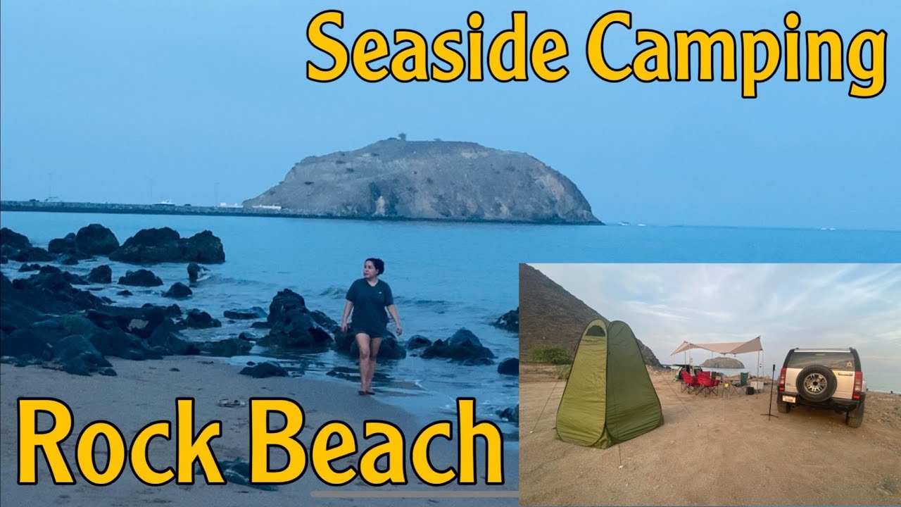 Ep. 4: Seaside camping with the best crew I Rock Beach in Bidiyah Khorfakan UAE I 4X4WildCamps