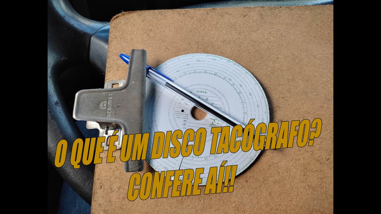 #Tutorial #1 - Como preencher o disco tacógrafo corretamente