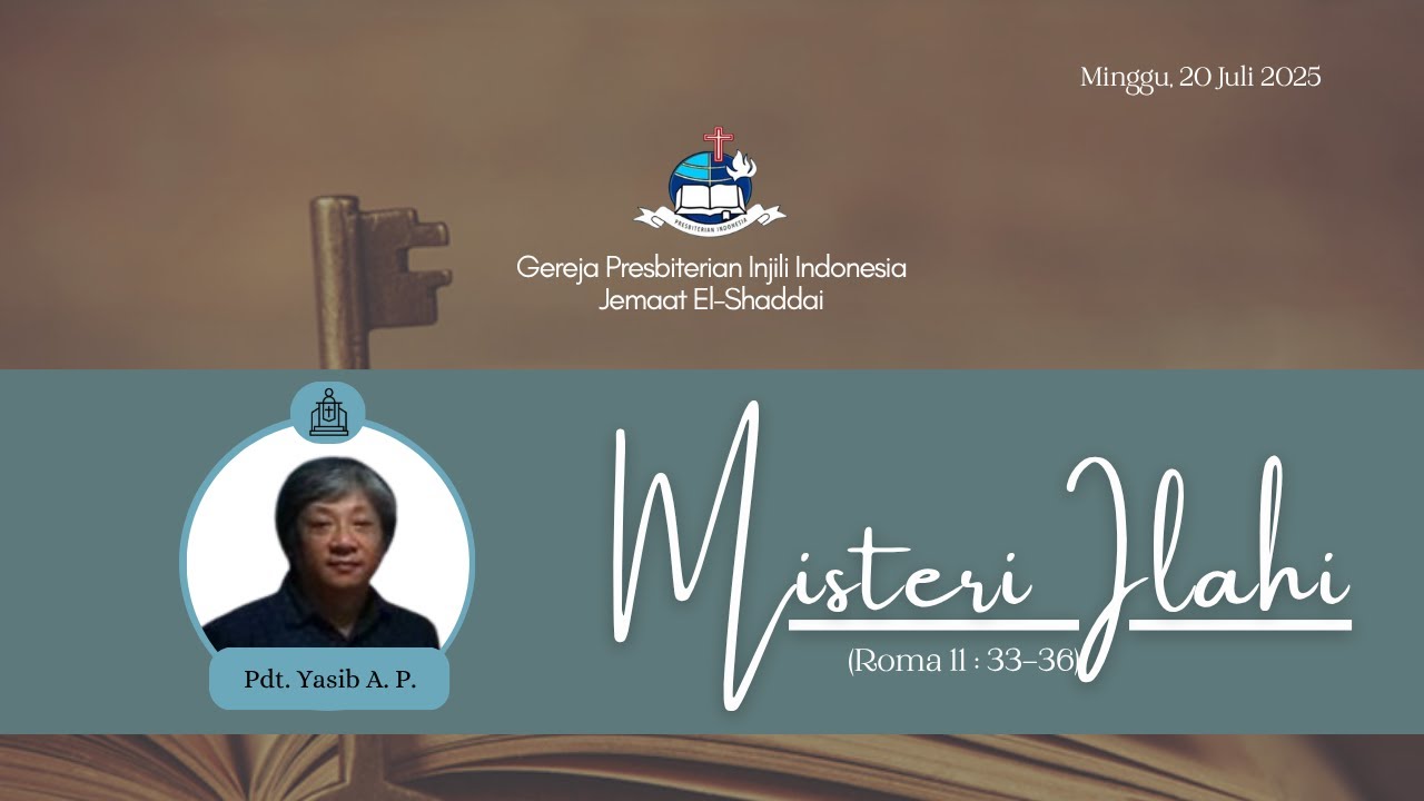 Ibadah Minggu - GPII El-Shaddai (20 Juli 2025)