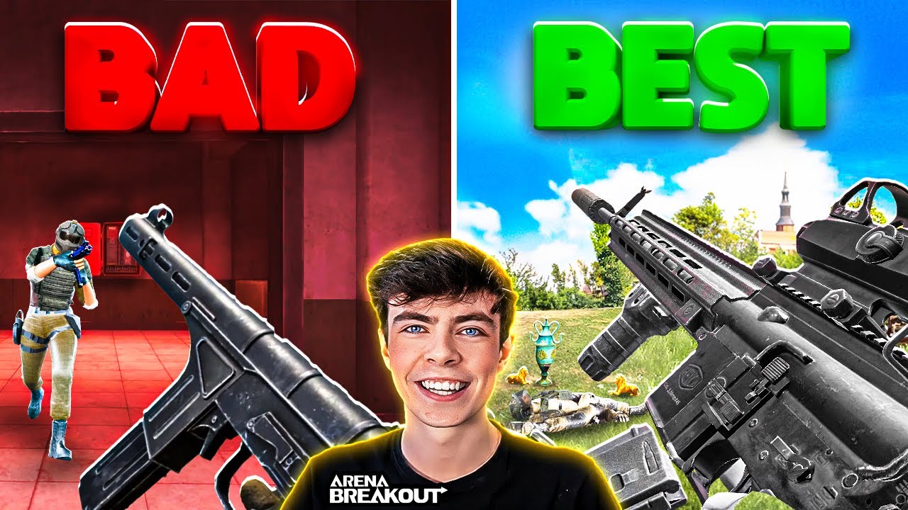 10 BEST GUNS YOU NEED to USE in Arena Breakout... (gunsmith included)