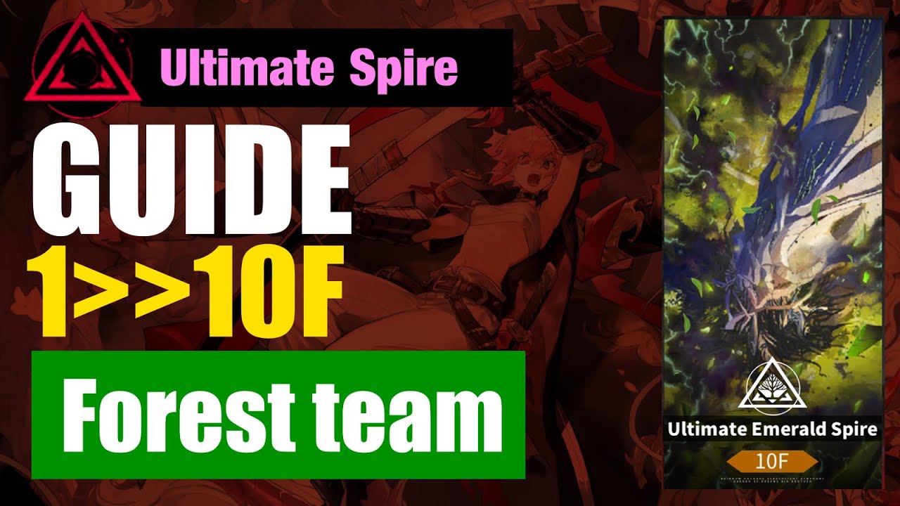 Ultimate Emerald Spire 1 - 10F /Guide [ Alchemy Stars ]