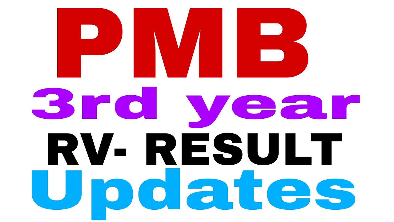 PMB | 3RD YEAR | REVALUATION RESULTS | #pmb