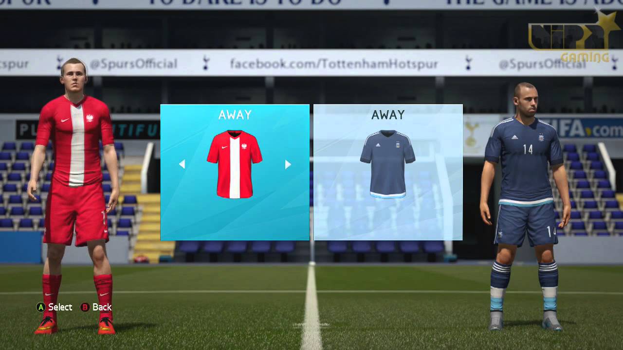 FIFA 16 -  All International teams & Kits