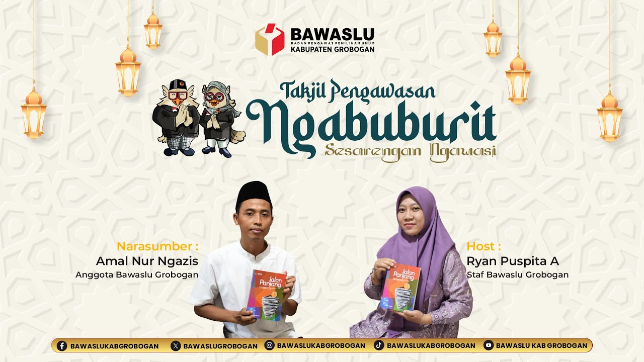 TAKJIL PENGAWASAN NGABUBURIT : BEDAH BUKU JALAN PANJANG