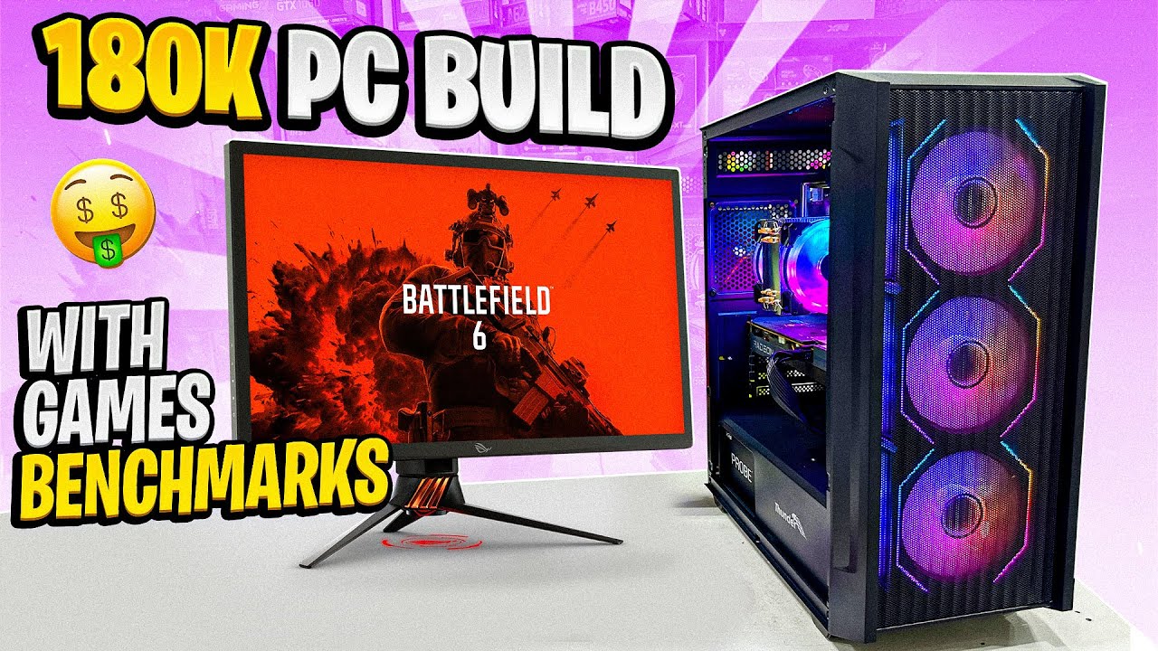 🎮 Budget Beast! 180K Gaming PC Build in Pakistan 2025 | Full Guide + Benchmarks