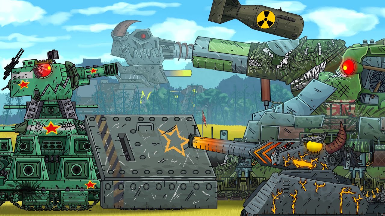 The KV-44 Project Continues - Cartoons about tanks