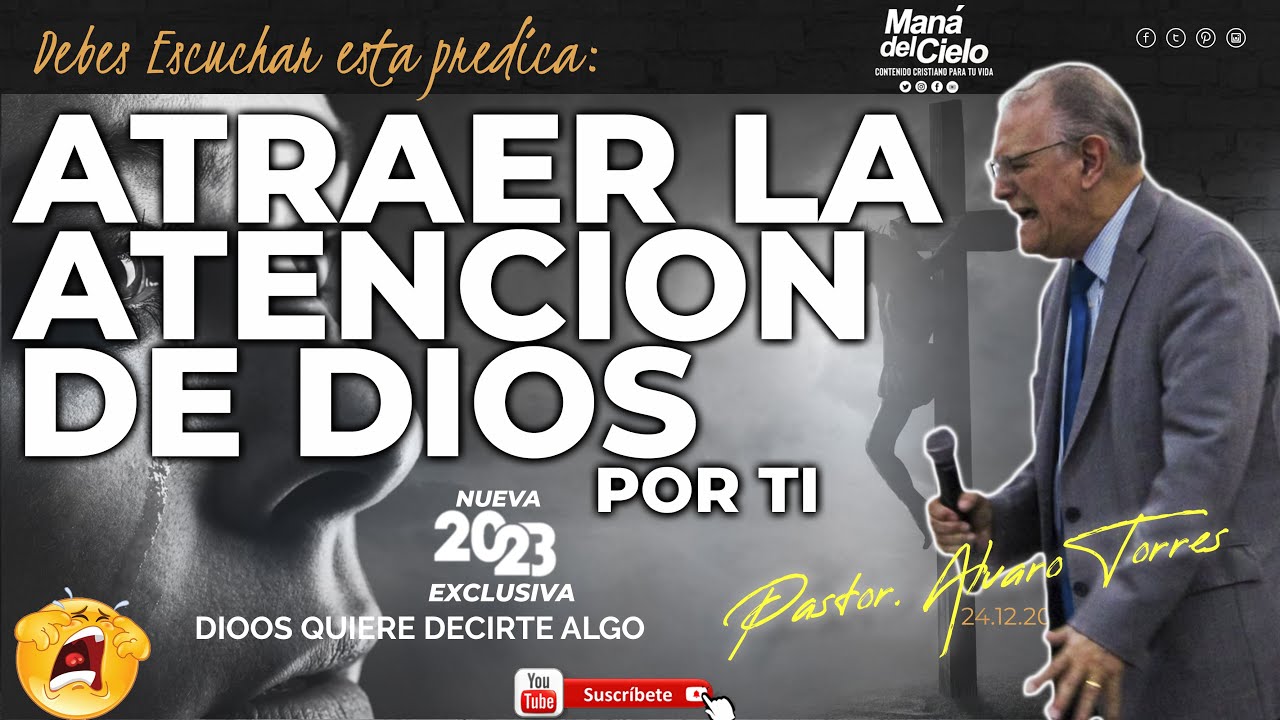 😱Atrae y CONQUISTA el AMOR de DIOS😳EL TE AMA 😨💥Pastor Alvaro Torres Forero IPUC🔥