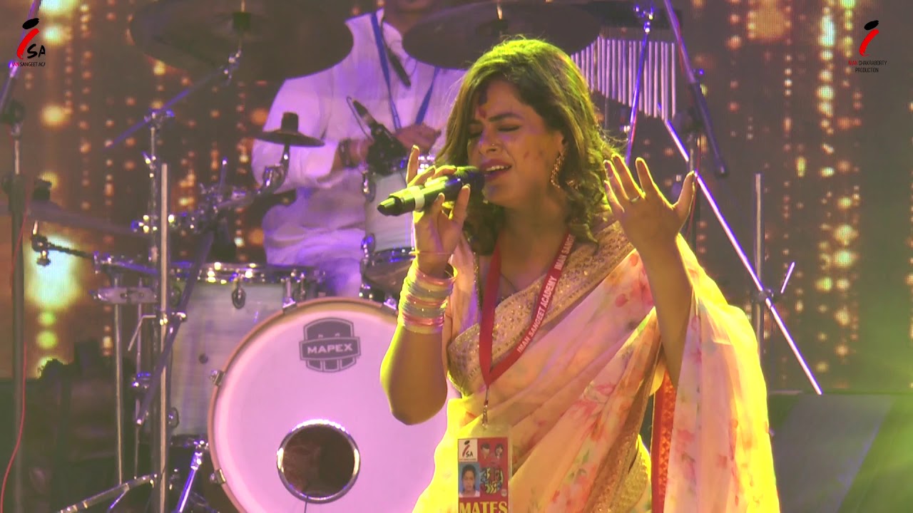 Tomay Hrid Majhare Rakhbo |  Iman | Live | Basanta Utsav 2020