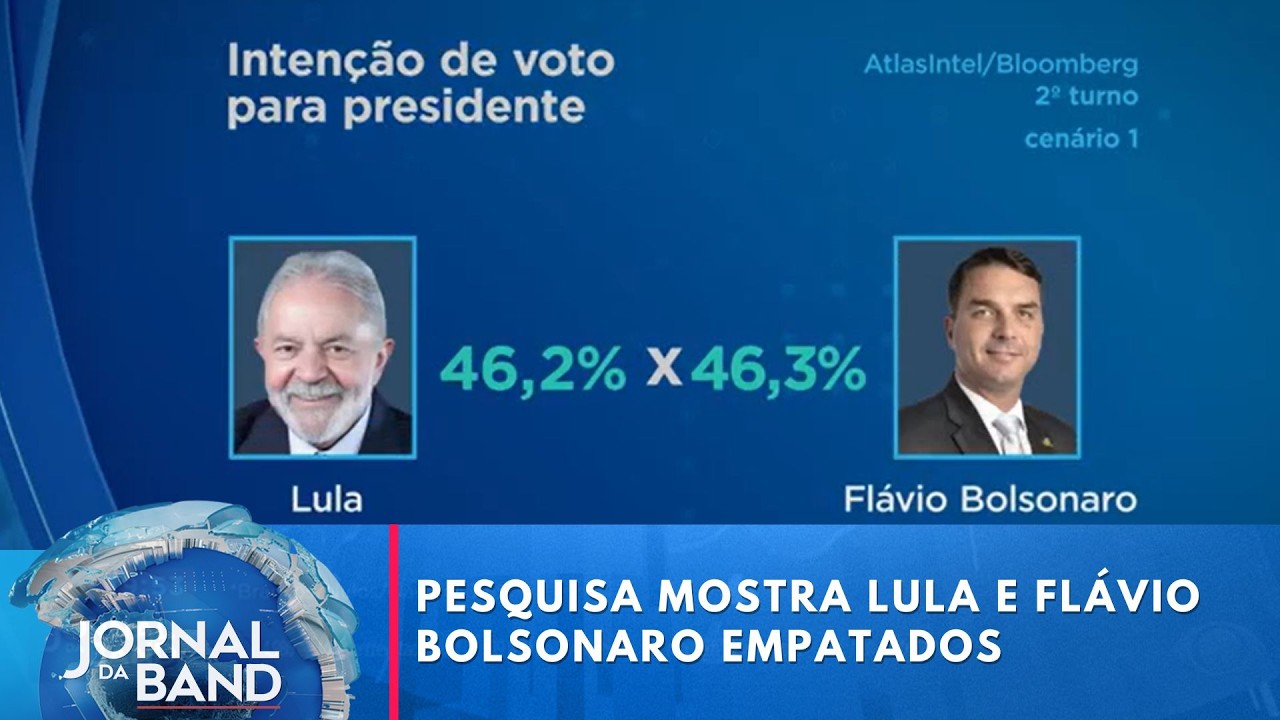 Pesquisa mostra oposição colada em Lula para as eleições de 2026 | Jornal da Band