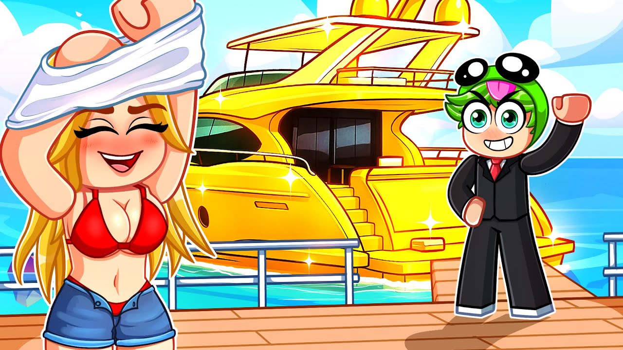 I PRETENDED To Be A BILLIONARE To RIZZ MY CRUSH In Roblox Snapchat!