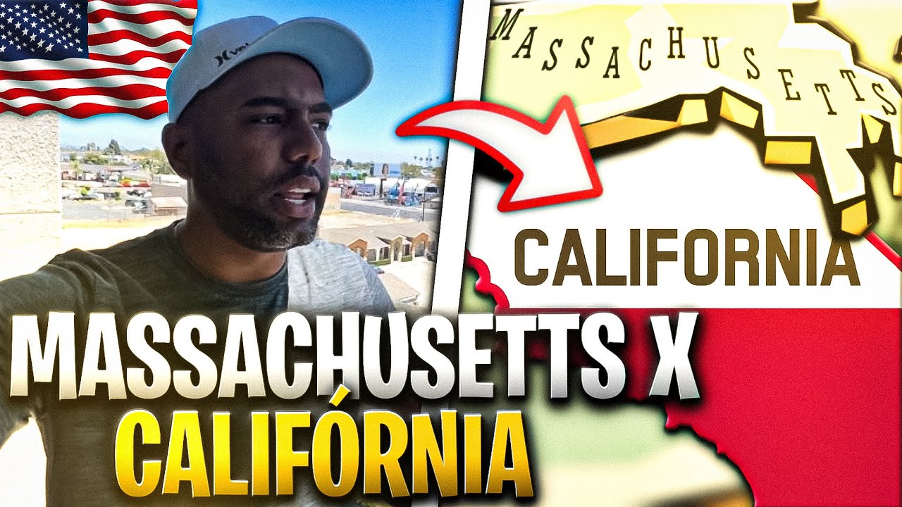 ¿QUAL MELHOR ESTADO PARA MORAR NOS EUA - CALIFÓRNIA OU MASSACHUSETTS?