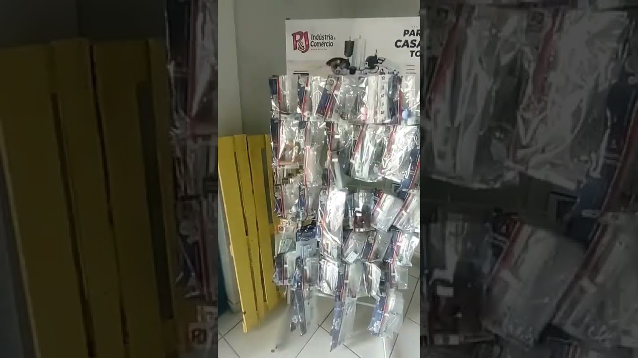 Como ficou a minha loja de Ferragens com identificação por seções?🤔