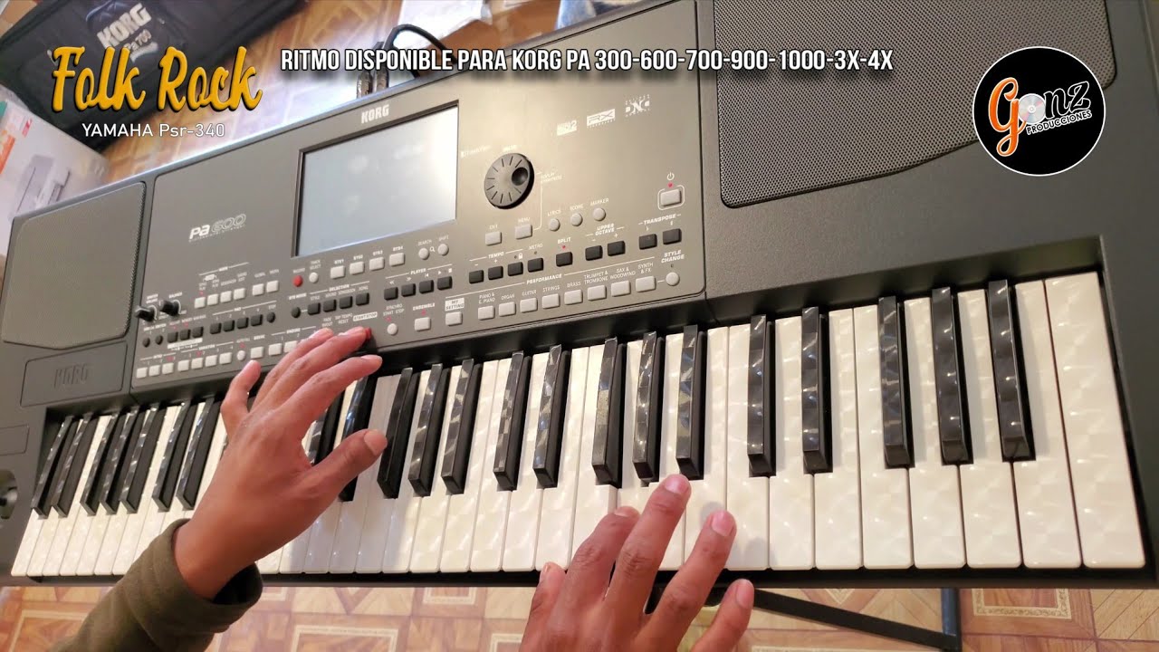 Folk Rock 2026 - TRIPLE UNCIÓN / Korg Pa 600-700-1000 