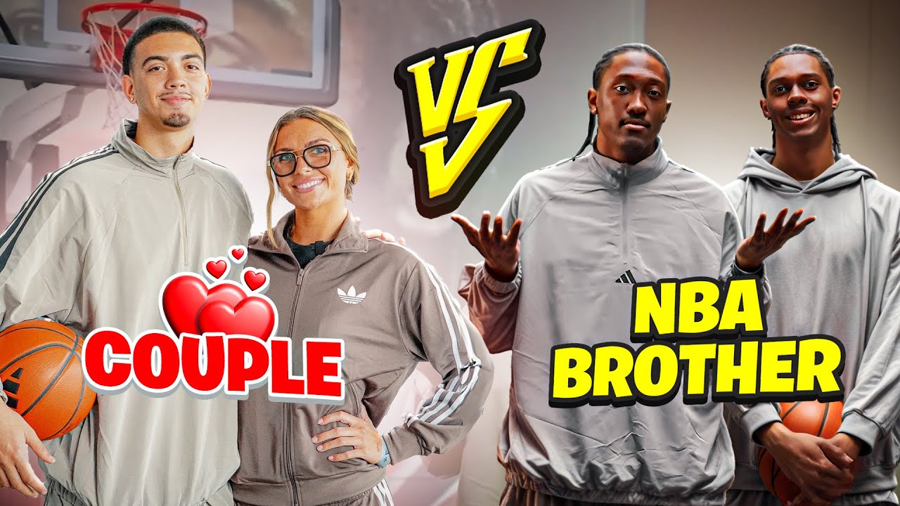 Я и моя девушка — игроки НБА 2 на 2 в Adidas Hub!