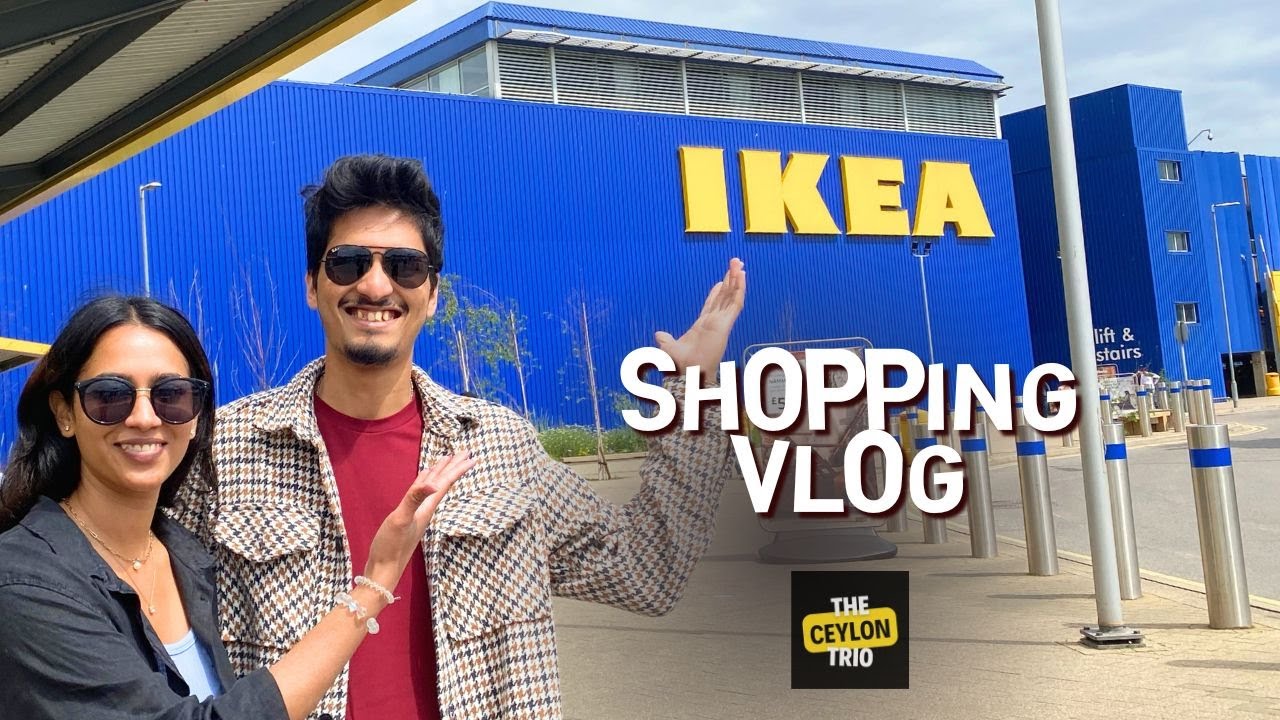 IKEA Wembley Shopping Vlog: Shop, Eat & Explore | UK Sinhala Vlog | The Ceylon Trio