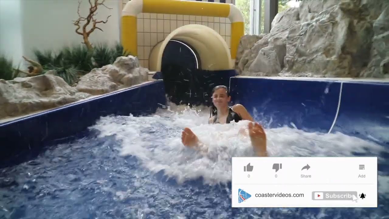 Effektrutsche Black-Hole-Rutsche D&uuml;sselstrand Schwimmbad in D&uuml;sseldorf von der Firma Aquarena