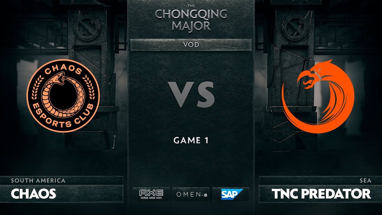 Chaos E.C. vs TNC Predator, Game 1, The Chongqing Major Group A