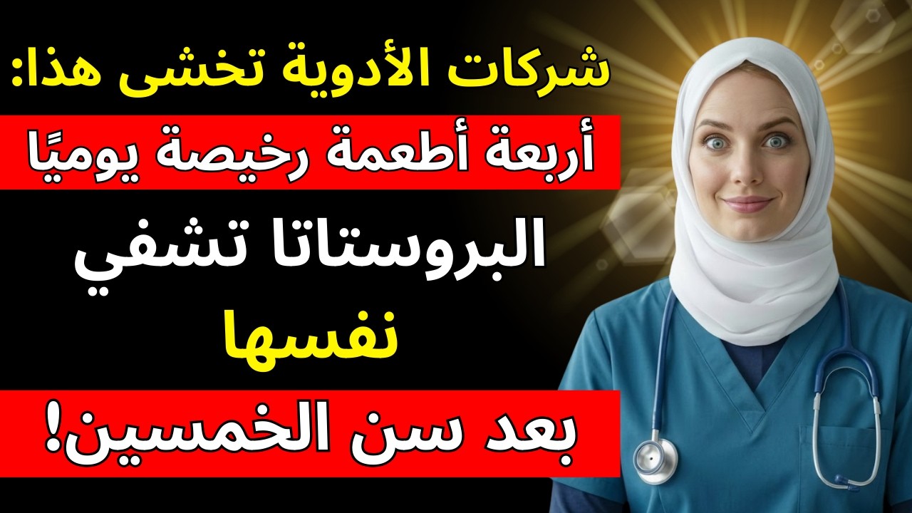 للرجال فوق سن الخمسين: تناولوا هذه الأطعمة الأربعة يومياً وشاهدوا ما سيحدث لبروستاتكم خلال 30 يوماً