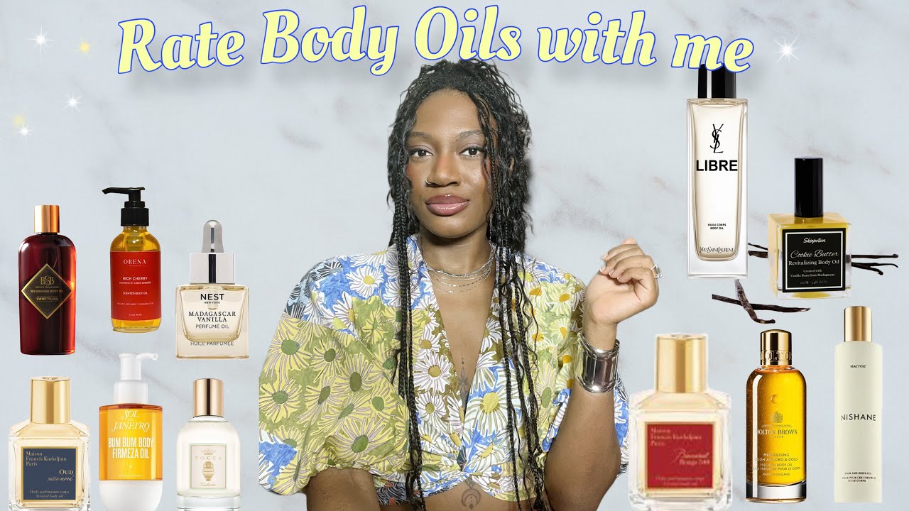 Rate Luxury Body Oils with me! Best Body Oils! Nest, MFK, Nishane, YSL, Brown Sugar Babe, Skinpotion