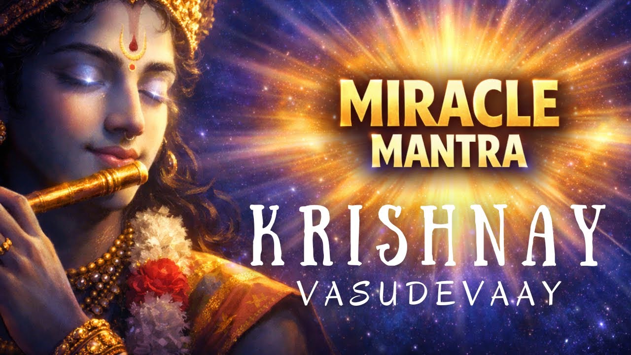Krishnay Vasudevay | Krishna Mantra That Changes Your Vibration | Krishna Mantra