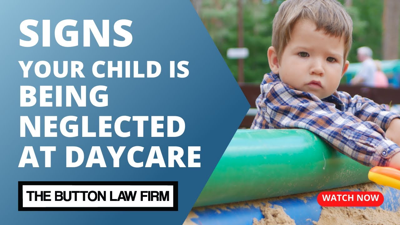 Signs Your Child is Being Neglected at Daycare