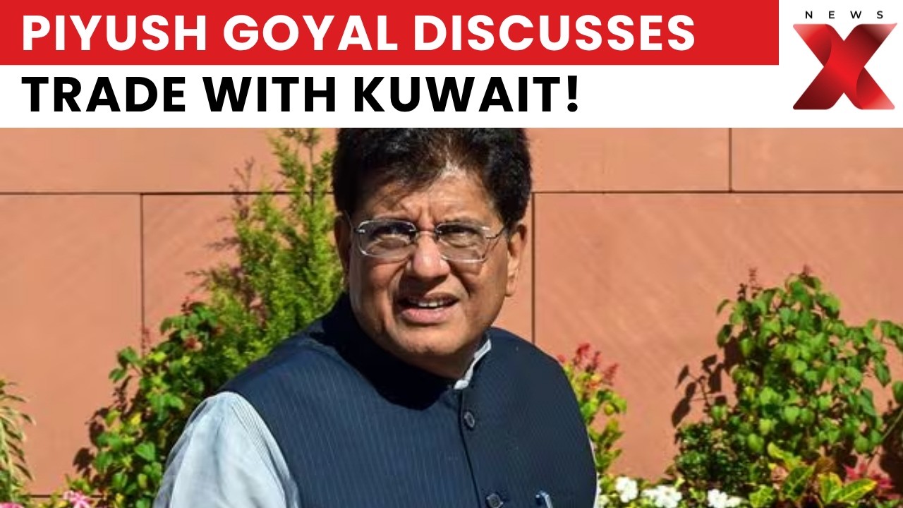 Piyush Goyal Holds Talks With Kuwait Minister To Boost Bilateral Trade Cooperation | NewsX
