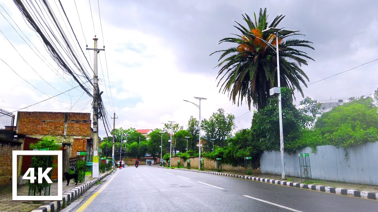 Kathmandu 4K Bike Ride (1/3) - 3D Audio | Kathmandu Drive Tour | ASMR