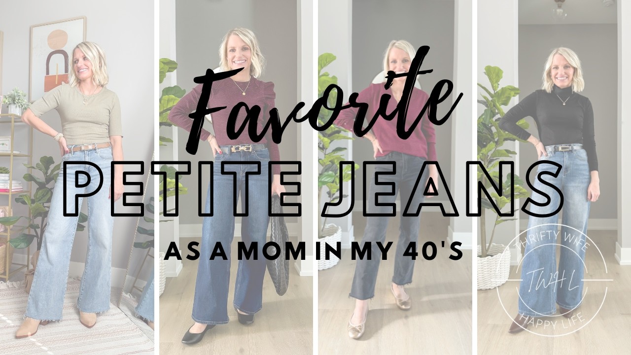 Best Petite-Friendly Jeans for Women Over 40 | Flattering & Comfortable 👖